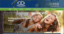 Desktop Screenshot of discoverortho.ca
